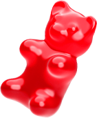 gummy bear vermelho