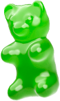 gummy bear verde